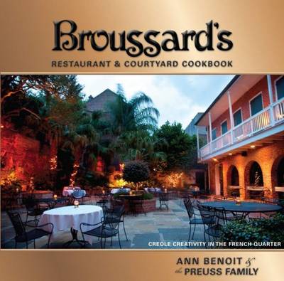 Book cover for Broussard's Restaurant & Courtyard Cookbook