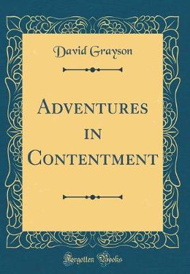 Book cover for Adventures in Contentment (Classic Reprint)