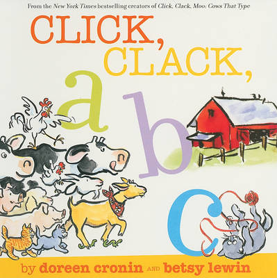 Book cover for Click, Clack, ABC
