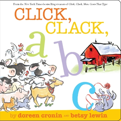 Book cover for Click, Clack, ABC