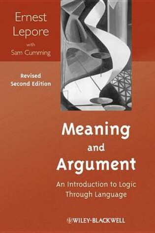 Cover of Meaning and Argument: An Introduction to Logic Through Language