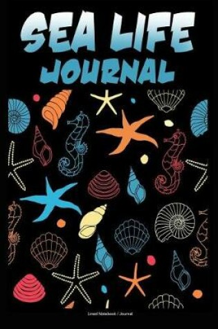 Cover of Sea life journal notebook