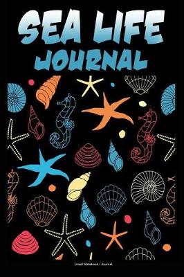 Book cover for Sea life journal notebook