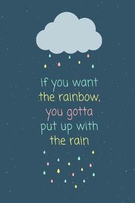 Book cover for If you want the rainbow you gotta put up with the rain