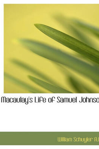 Cover of Macaulay's Life of Samuel Johnson