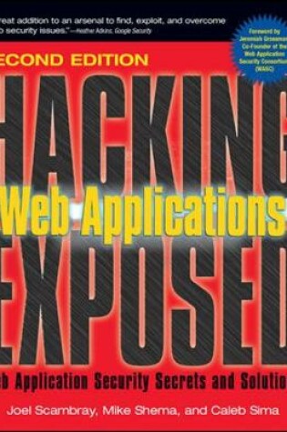 Cover of Hacking Exposed Web Applications, Second Edition