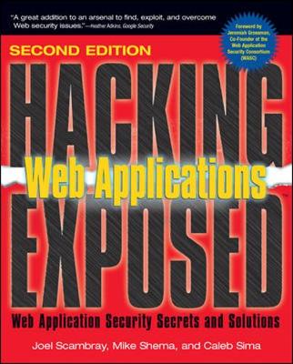 Cover of Hacking Exposed Web Applications, Second Edition