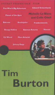 Book cover for Tim Burton