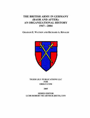 Book cover for The British Army in Germany