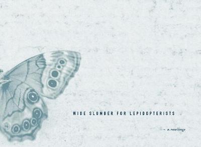 Book cover for Wide Slumber for Lepidopterists