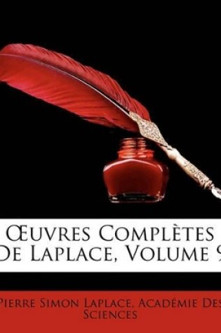 Cover of Uvres Compltes de Laplace, Volume 9