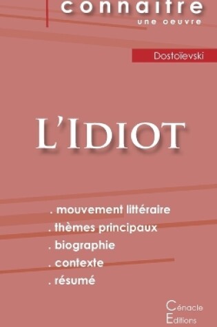 Cover of Fiche de lecture L'Idiot (Analyse littéraire de référence et résumé complet)