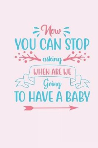 Cover of Now You Can Stop Asking When Are We Going To Have A Baby