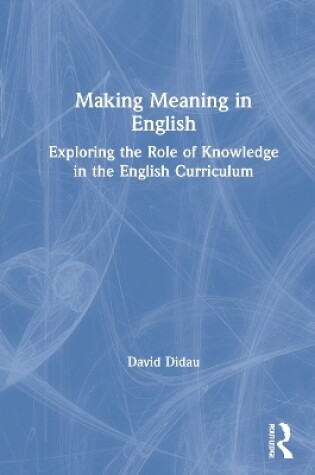 Cover of Making Meaning in English