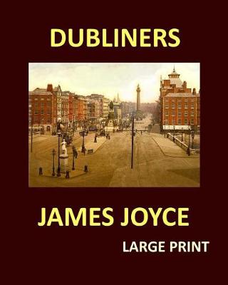 Book cover for DUBLINERS JAMES JOYCE Large Print