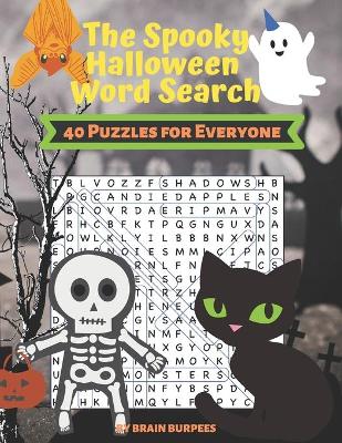 Book cover for The Spooky Halloween Word Search