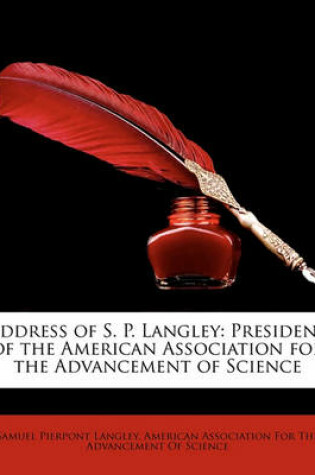 Cover of Address of S. P. Langley