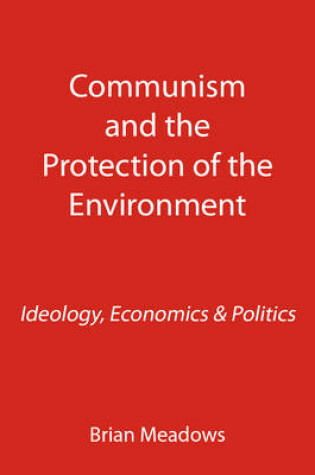 Cover of Communism and the Protection of the Environment