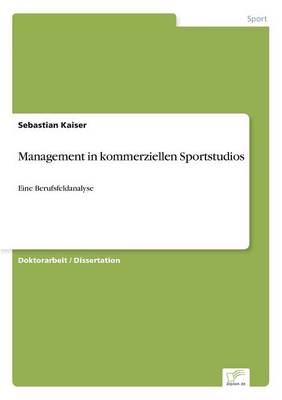 Book cover for Management in kommerziellen Sportstudios