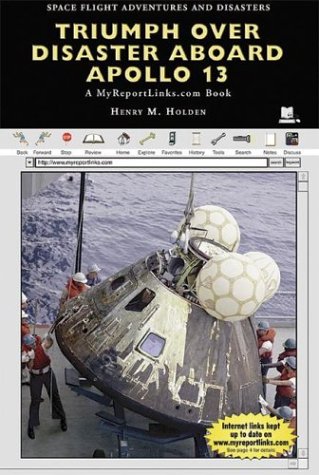 Book cover for Triumph Over Disaster Aboard Apollo 13