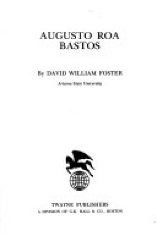 Cover of Augusto Roa Bastos