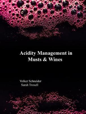 Book cover for Acidity Management in Must and Wine
