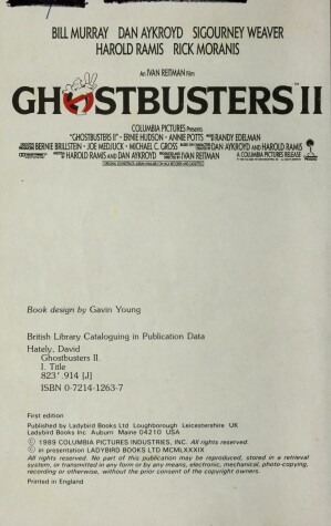 Cover of Ghostbusters II