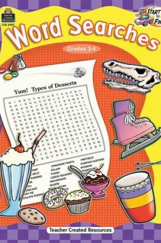 Cover of Start to Finish: Word Searches Grd 3-4