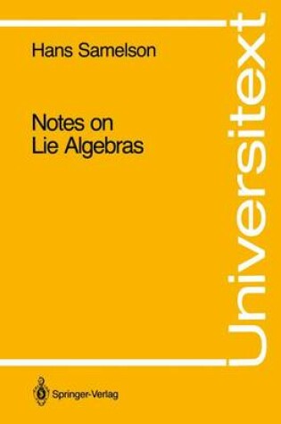 Cover of Notes on Lie Algebras