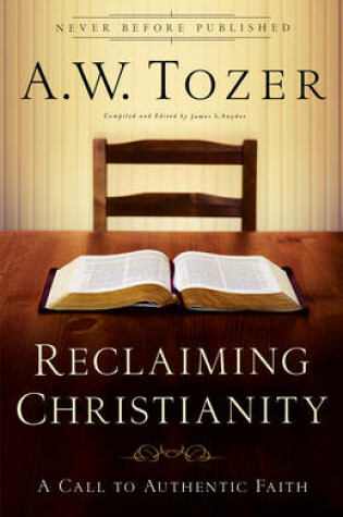 Cover of Reclaiming Christianity