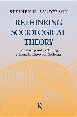 Book cover for Rethinking Sociological Theory