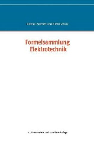 Cover of Formelsammlung Elektrotechnik