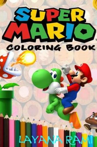 Cover of Super Mario Coloring Book