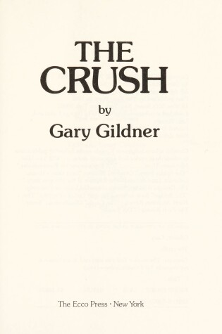 Cover of The Crush