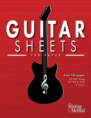 Book cover for Guitar Sheets TAB Paper