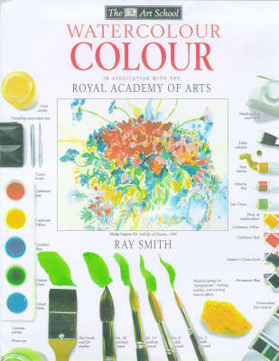 Book cover for DK Art School:  03 Watercolour Colour