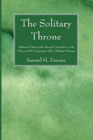 Cover of The Solitary Throne