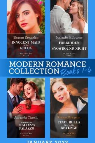 Cover of Modern Romance January 2023 Books 1-4