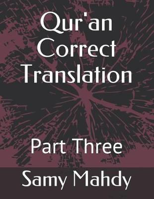 Cover of Qur'an Correct Translation