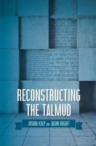 Cover of Reconstructing the Talmud