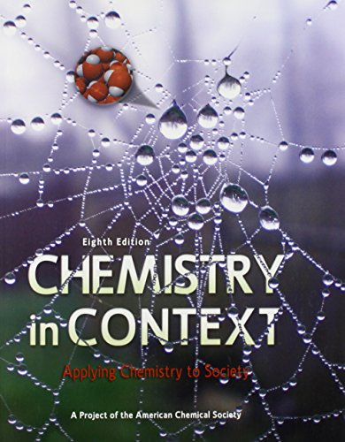 Book cover for Package: Chemistry in Context with Connect 1-Semester Access Card