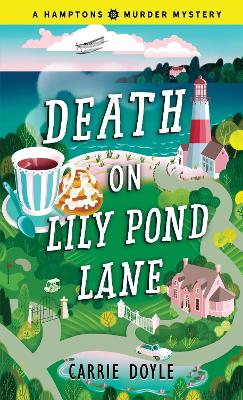 Book cover for Death on Lily Pond Lane