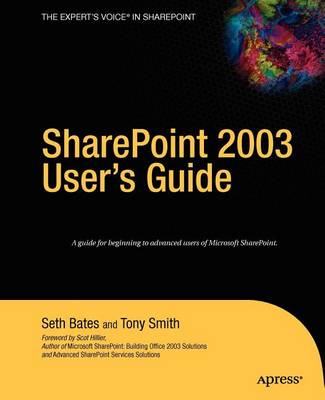 Book cover for Sharepoint 2003 User's Guide