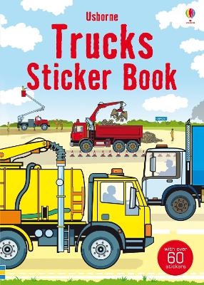 Book cover for Trucks Sticker Book
