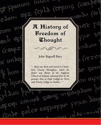 Book cover for A History of Freedom of Thought (eBook)