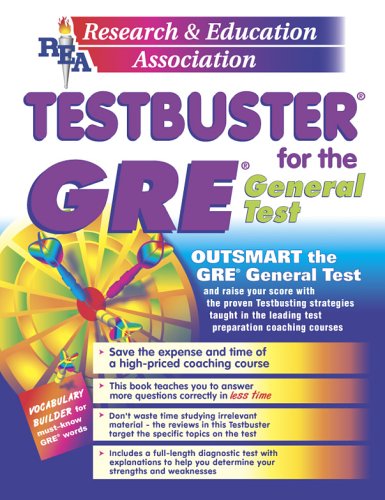 Book cover for Testbuster for the GRE General Test with Software