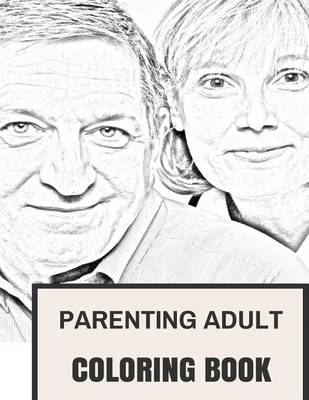 Book cover for Parenting Adult Coloring Book