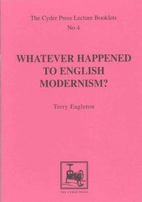 Book cover for Whatever Happened to English Modernism?