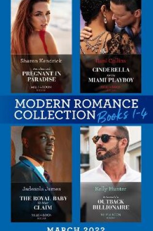 Cover of Modern Romance March 2022 Books 1-4