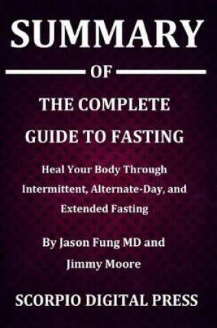 Cover of Summary Of The Complete Guide to Fasting